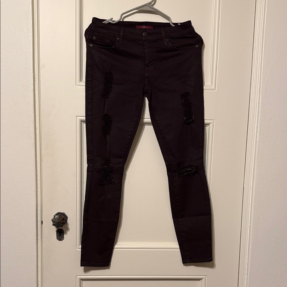 7 For All Mankind Deep Purple Jeans